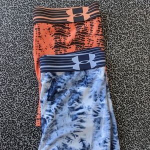 Heat gear compression shorts